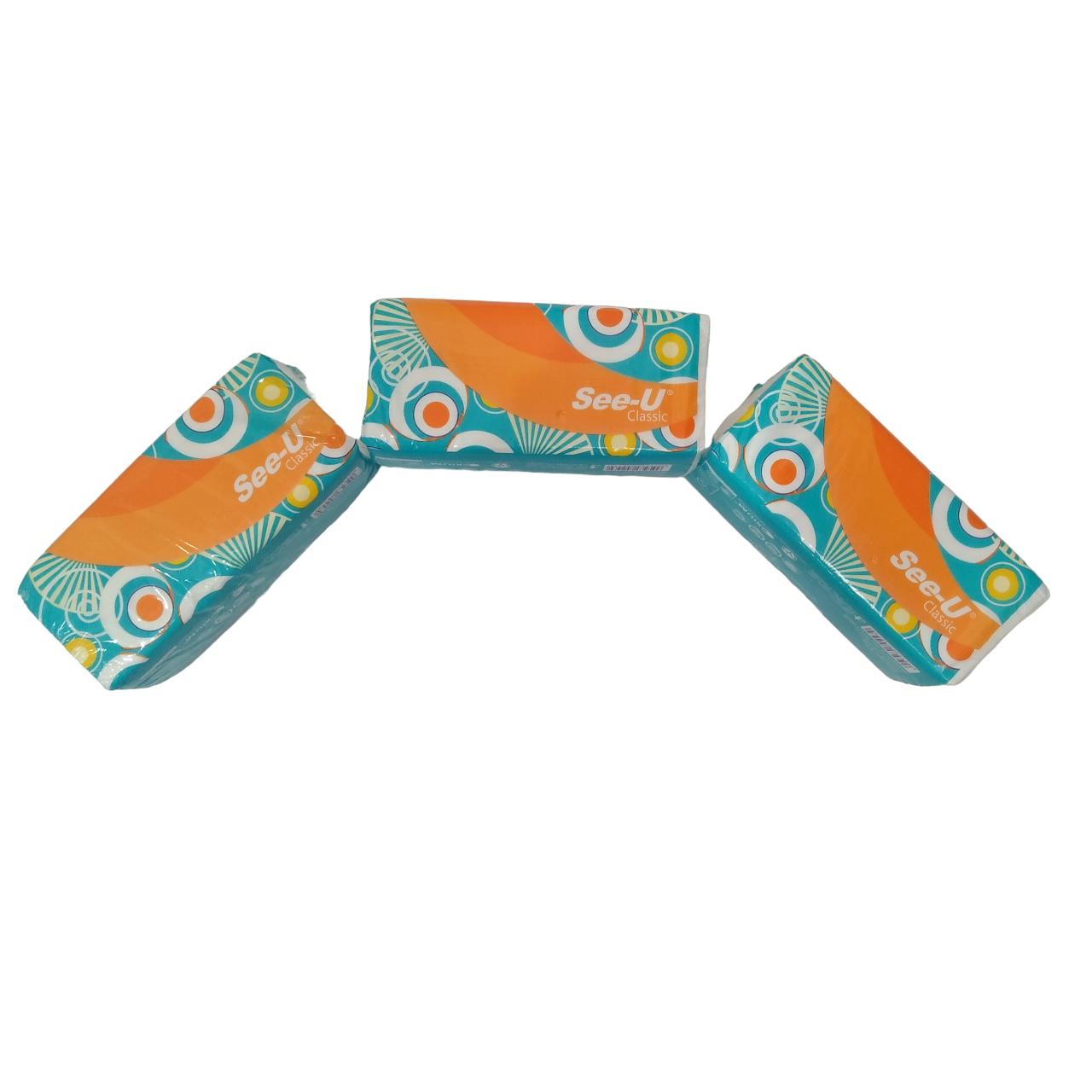 SEE-U Tissue Tisu Wajah Halus Lembut 2 Ply 250 Sheets