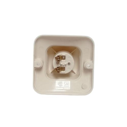 BROCO Fitting Tempat Lampu Plafon Atap Tempel Kotak Kecil Cream