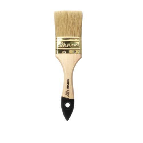2 IN / TJAP MATA Kuas Cat Kayu Besi Air Acyrlic Paint Brush