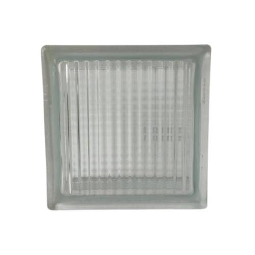 190 MM X 190 MM X 95 MM/MULIA QUADRA Glassblock Rooster Blok Kaca Biji