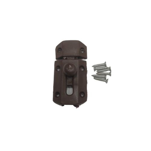 2 IN / COBZ 01 Grendel Kunci Slot Pintu Jendela Plastik PVC