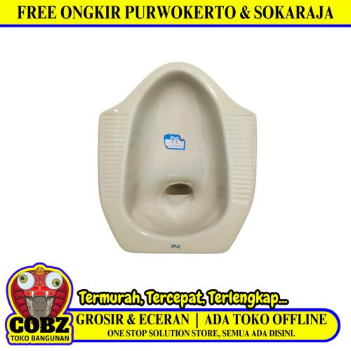 50 CM x 42 CM x 23 CM / INA  Kloset Jongkok Toilet Ivory Keramik