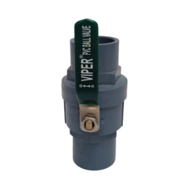 1 IN / VIPER Stop Kran Polos Ball Valve PVC Plastik Pcs