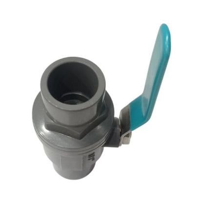 1/2 IN / MDN 501 Stop Kran Polos Ball Valve Engkol Plastik PVC