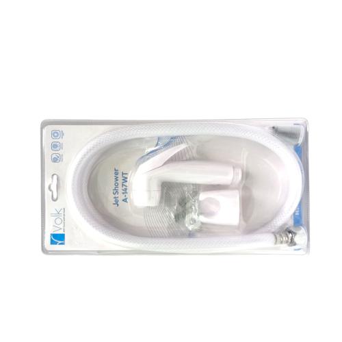 1/2 IN x 120 CM / VOLK A-147WT Jet Shower Cebok Toilet Plastik PVC Set