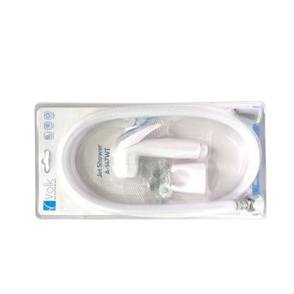 1/2 IN x 120 CM / VOLK A-147WT Jet Shower Cebok Toilet Plastik PVC Set