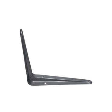 5 IN x 6 IN / TM Siku Rak L Shelf Brackets Penyangga Abu - Abu Tipis