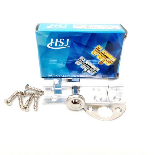 2 IN / HSJ Grendel Kunci Slot Pintu Jendela Stainless