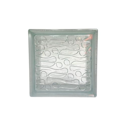 190 MM x 190 MM x 95 MM / MULIA PARANG Glassblock Rooster Blok Kaca Biji