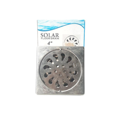 4 IN / SOLAR Saringan Got Leher Pendek Floor Drain Stainless