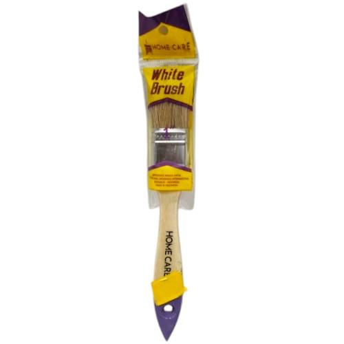 1 IN / HOME CARE WHITE BRUSH Kuas Cat Tembok Kayu Besi Air Acyrlic Paint Brush