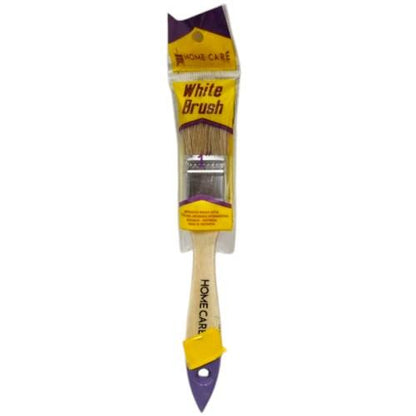 1 IN / HOME CARE WHITE BRUSH Kuas Cat Tembok Kayu Besi Air Acyrlic Paint Brush