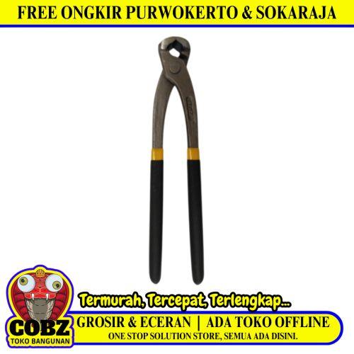 10 IN / BLITZ Catut Tang Kakak Tua Alat Potong Kawat Gagang Karet
