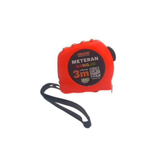 3 M / HIOSHI BANGJO Meteran Alat Ukur Tukang Bangunan Measuring Tape