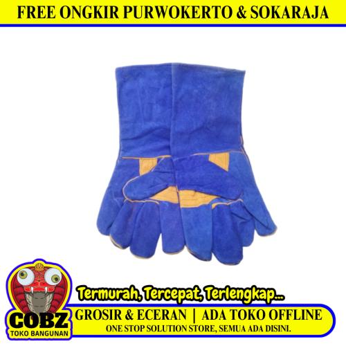 COBZ Sarung Tangan Kulit Las Panas Welding Safety Gloves Sepasang