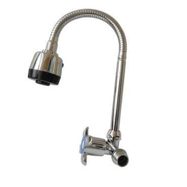 1/2 IN / COBZ Kran Angsa Fleksibel Sink BCP Tembok Stainless