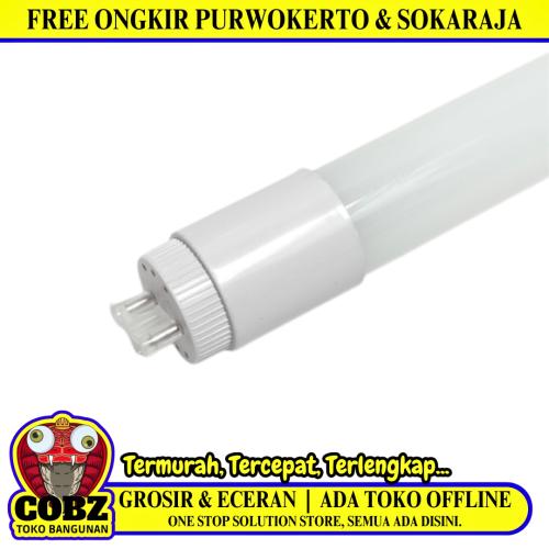 T 8 x 18 WATT x 600 MM / HINOMARU Lampu TL Panjang LED Putih