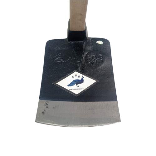 SSS Mata Pacul Cangkul Tani Kebun Tanaman Baja Plus Gagang Kayu Set