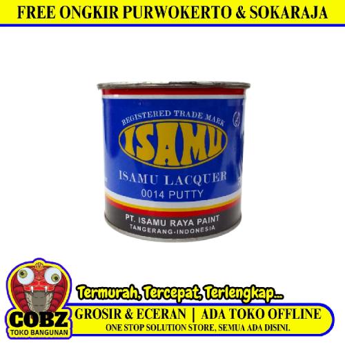 1 KG / ISAMU Dempul Tambal Lubang Plastik Kayu Besi Mobil Kaleng