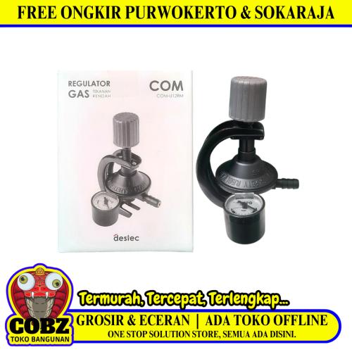 DESTEC COM-U12RM Regulator Kepala Tabung Gas LPG Tekanan Rendah Low Pressure
