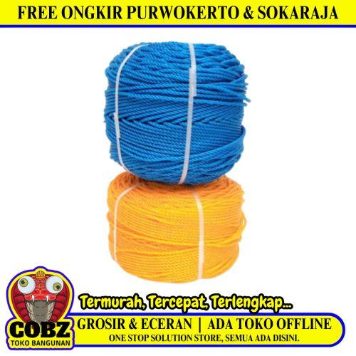 4 MM / NM Tali Tambang Ikat Nylon Plastik PVC Warna Per Meter