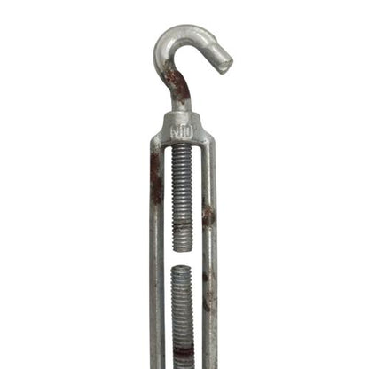 M 10 / Span Skrup Jarum Keras Kawat Turn Buckle 3/8 IN Silver