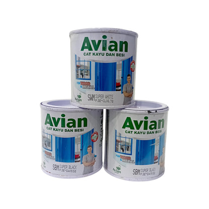 200 CC / AVIAN MATT Cat Kayu Besi Wood Metal Paint Kaleng