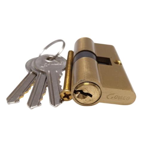 GOMEO Silinder Anak Kunci Pintu Cylinder Lock Besar + 3 Kunci Set