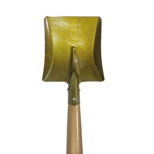 STEEL SHOVEL Sekop Pasir Tanah Kebun Taman Proyek Plat Baja Gagang Besi