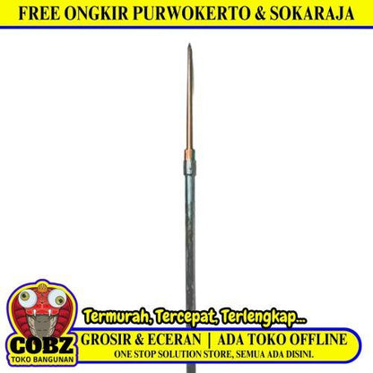 1 IN x 92 CM / LMK Penangkal Anti Petir Model Tombak Atas