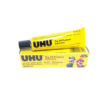 35 GR / UHU Lem Mainan Plastik Kertas All Purpose Glue Dus