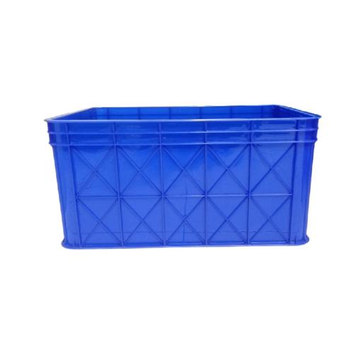 631 MM x 414 MM x 307 MM / GREEN LEAF 2227 P Krat Industri Keranjang Buah Rapat Blue