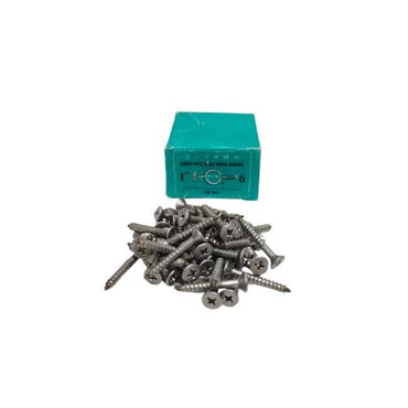 1 IN / CHW Sekrup Baut Kayu Kepala Rata Plus Wood Screw Dus