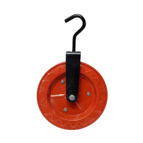 6 IN / HIOSHI Kerekan Timba Air Sumur Bangunan Besi Merah