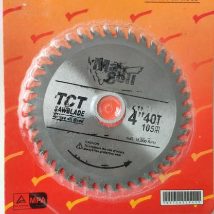 4 IN x T 40 / MAX SELL Circular Saw Mata Gerinda Potong Kayu Wood Cutting