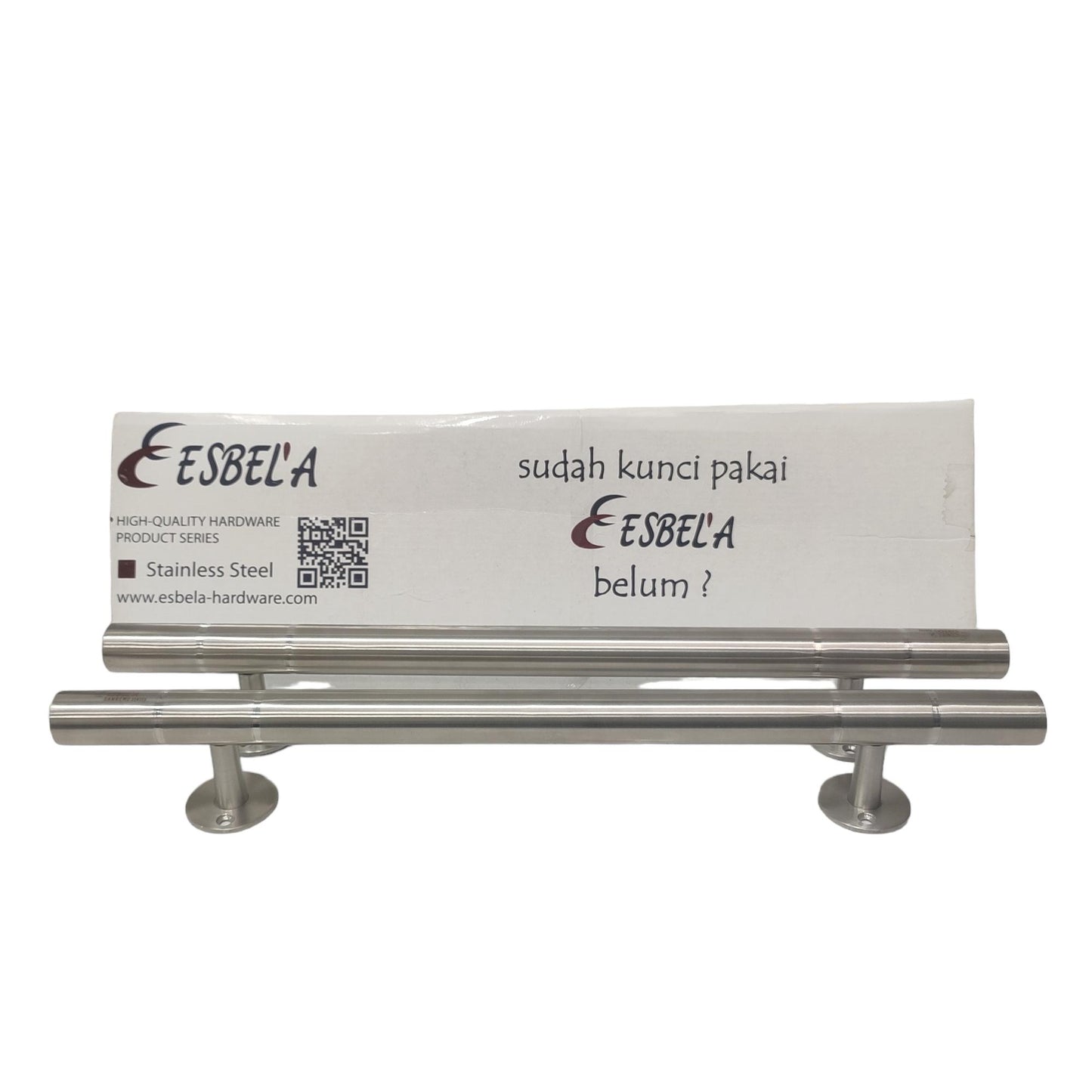 45 CM / ESBELA Tarikan Pegangan Pull Handle Pintu Stainless Silver Set