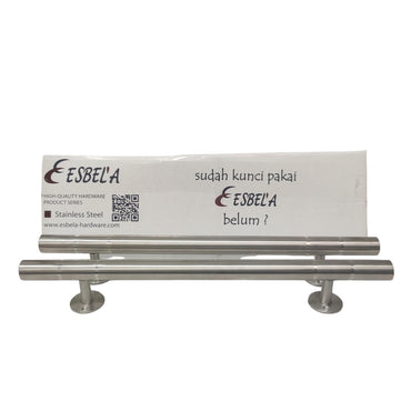 45 CM / ESBELA Tarikan Pegangan Pull Handle Pintu Stainless Silver Set