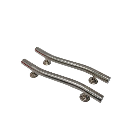 25 CM /SAHABAT Tarikan Pegangan Pull Handle Pintu Stainless Coklat Set