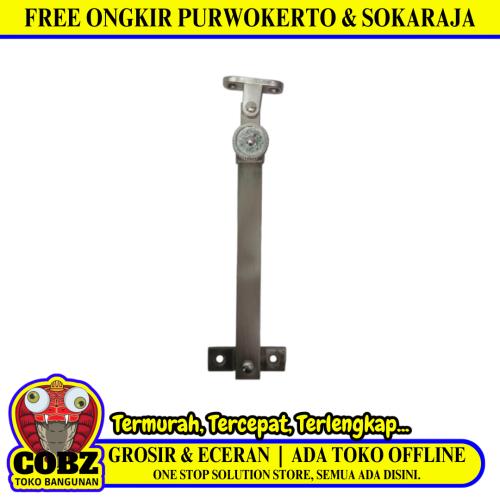 8 IN / ERDOS Tangan Gareng Engsel Salon Penahan Jendela Besi Set
