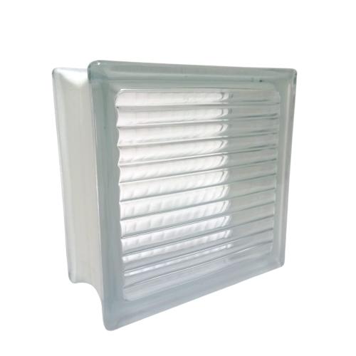 190 MM x 190 MM x 95 MM / MULIA LINIO Glassblock Rooster Blok Kaca Biji