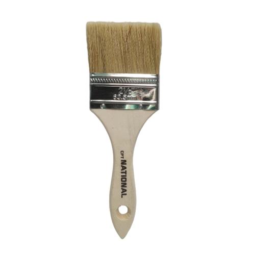 2 1/2 IN / CPT NATIONAL Kuas Cat Tembok Kayu Besi Air Acyrlic Paint Brush