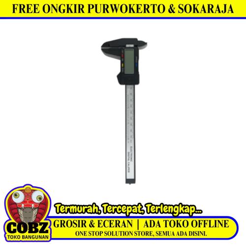 150 MM / TM  Penggaris Sigmat Zigmat l Alat Ukur Ketebalan Digital