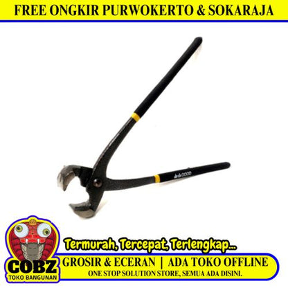 10 IN / GOOD Catut Tang Kakak Tua Alat Potong Kawat Gagang Karet