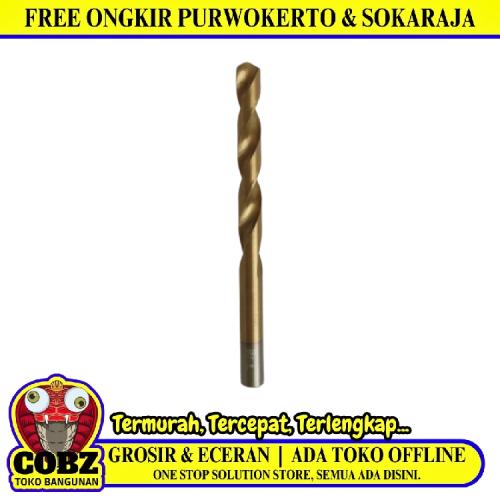 12 MM / G.D.O Shank Twist Drill Bits Mata Bor Besi Baja Kayu PVC