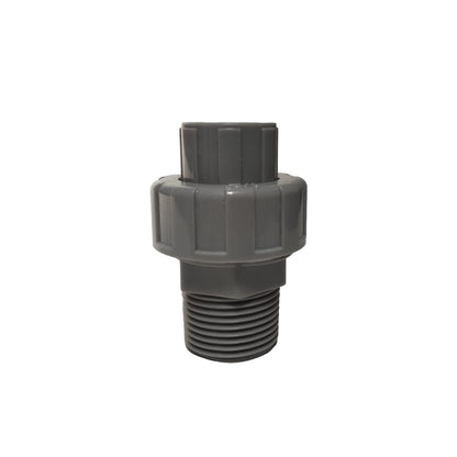 1 IN x 1/2 IN /SOLIGEN Water Mur Moor Union Socket Polos Dan Drat Luar PVC