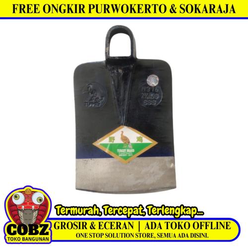 TURKEY Mata Pacul Cangkul Alat Tani Kebun Taman Proyek Besi Baja