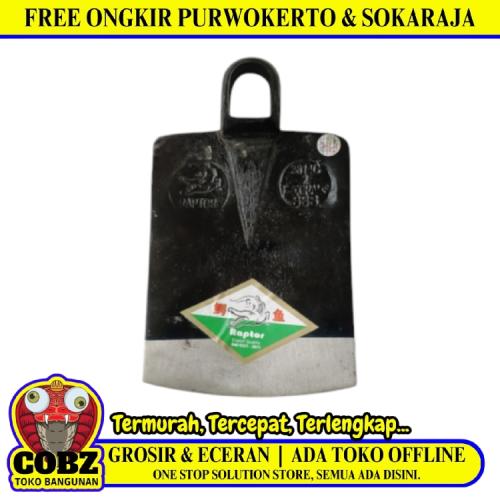 RAPTOR Mata Pacul Cangkul Alat Tani Kebun Taman Proyek Besi Baja