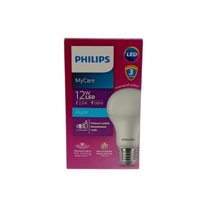 12 WATT / PHILIPS LED Lampu Bohlam Bulb Putih