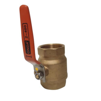 2 IN / ONDA Stop Kran Drat Dalam Ball Valve Engkol Kuningan