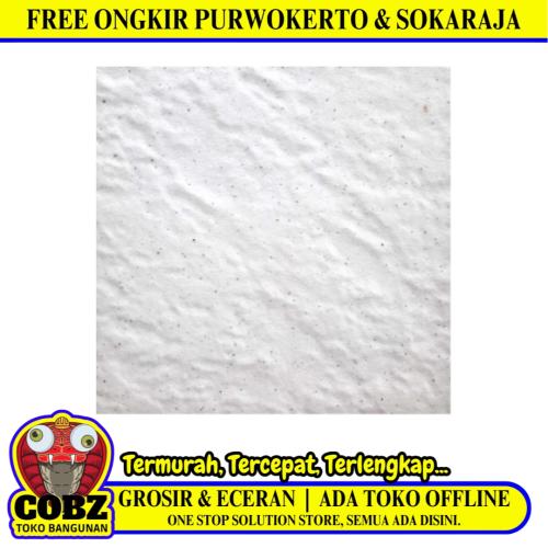 30 CM x 30 CM / IMPRESSO ROCKY Keramik Lantai Teras Garasi Matte Bianco
